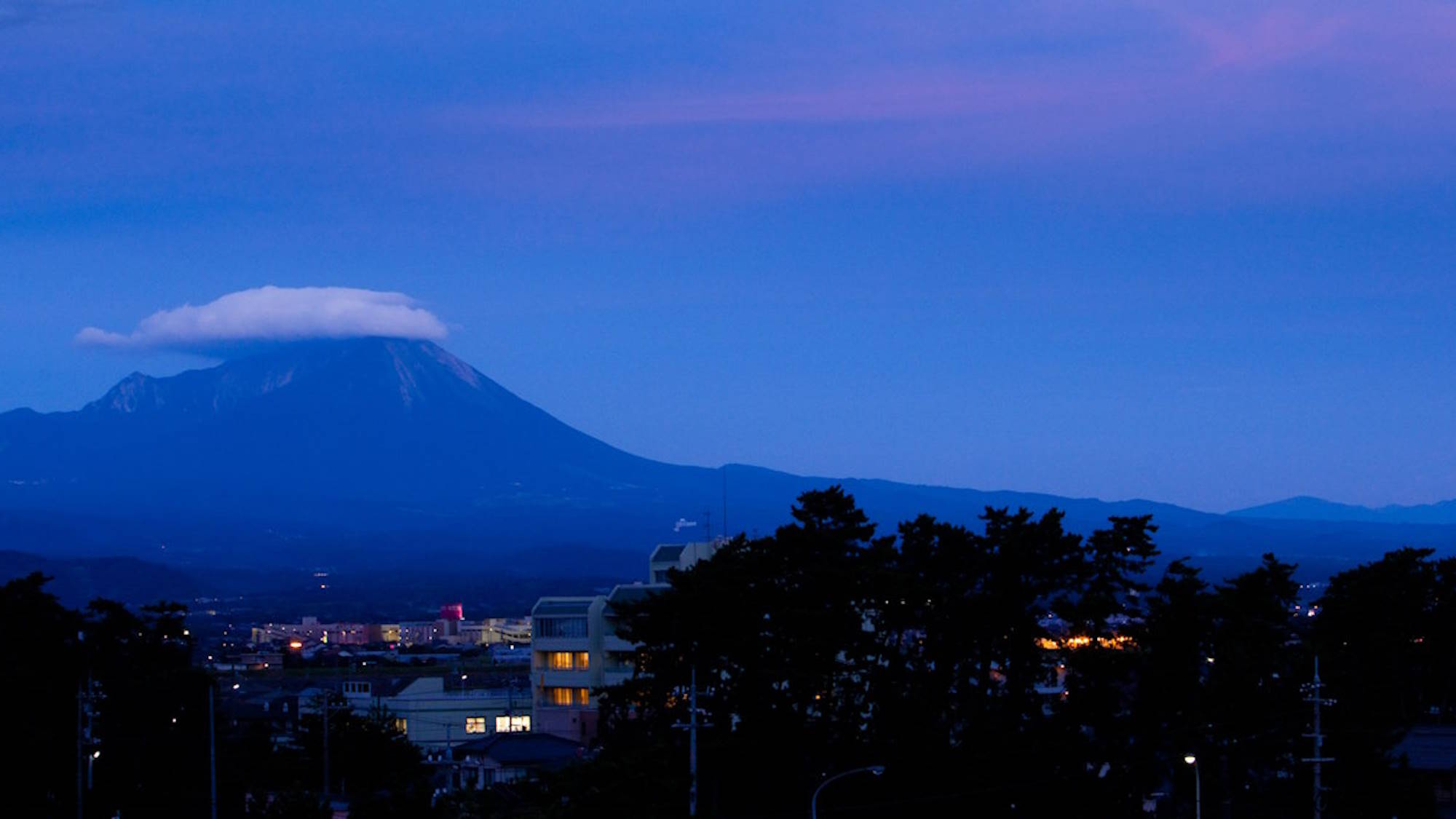 【周辺観光】情緒あふれる夕暮れの大山