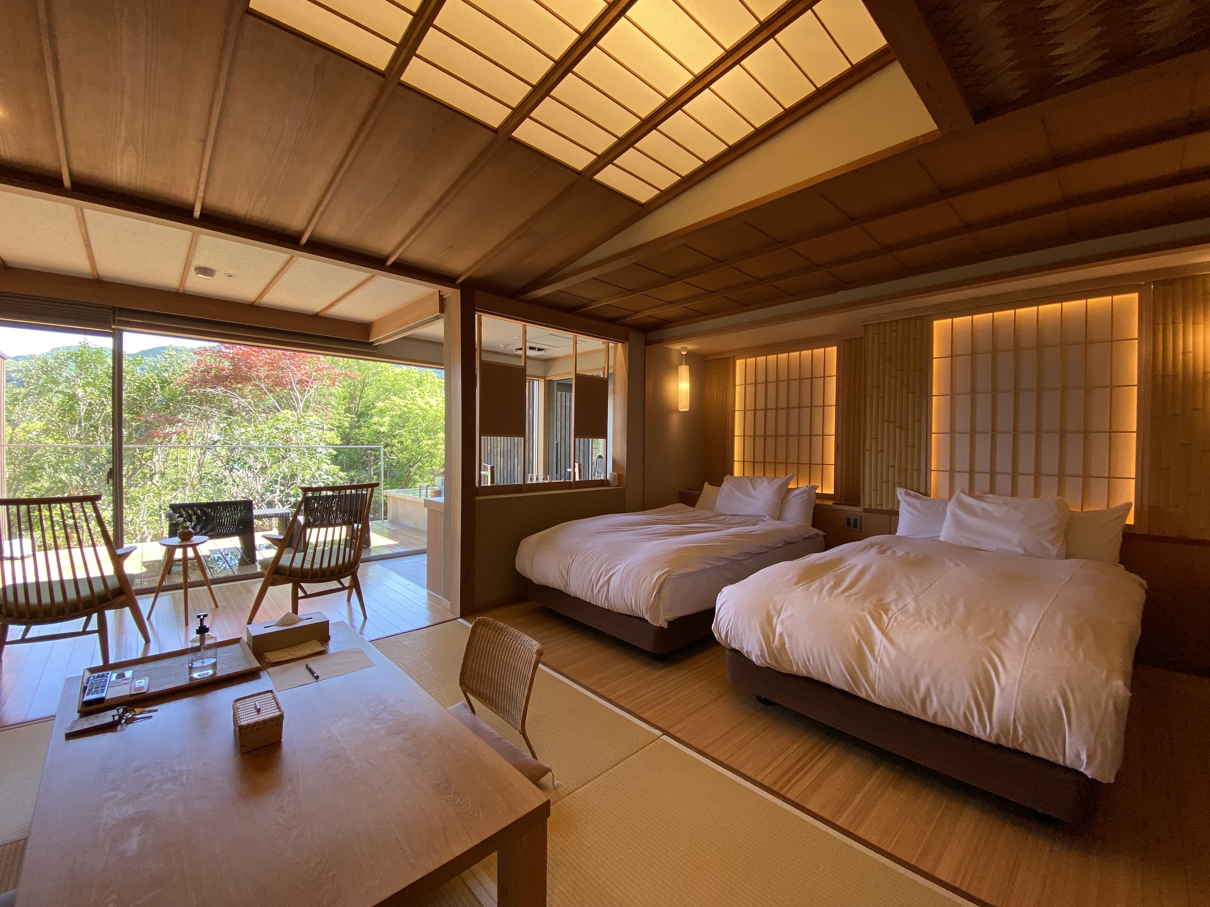 懐石旅庵 阿しか里(部屋(ベッドルーム))