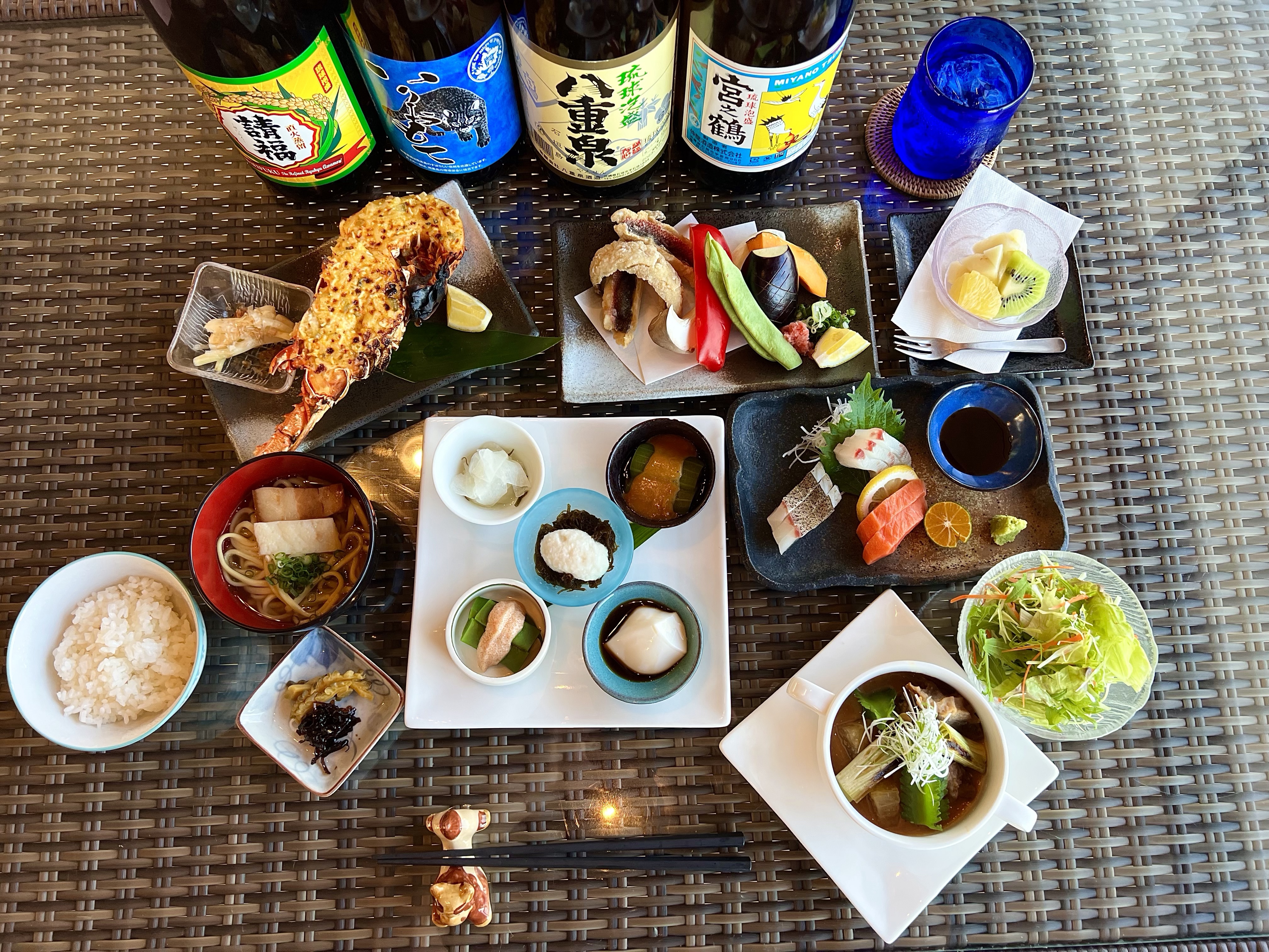 夕食　琉球創作コース１