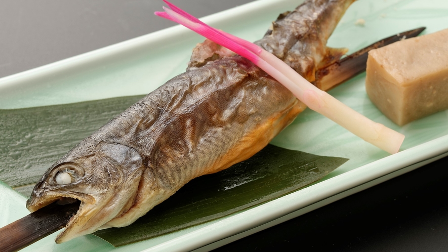 【追加料理】川魚の塩焼き