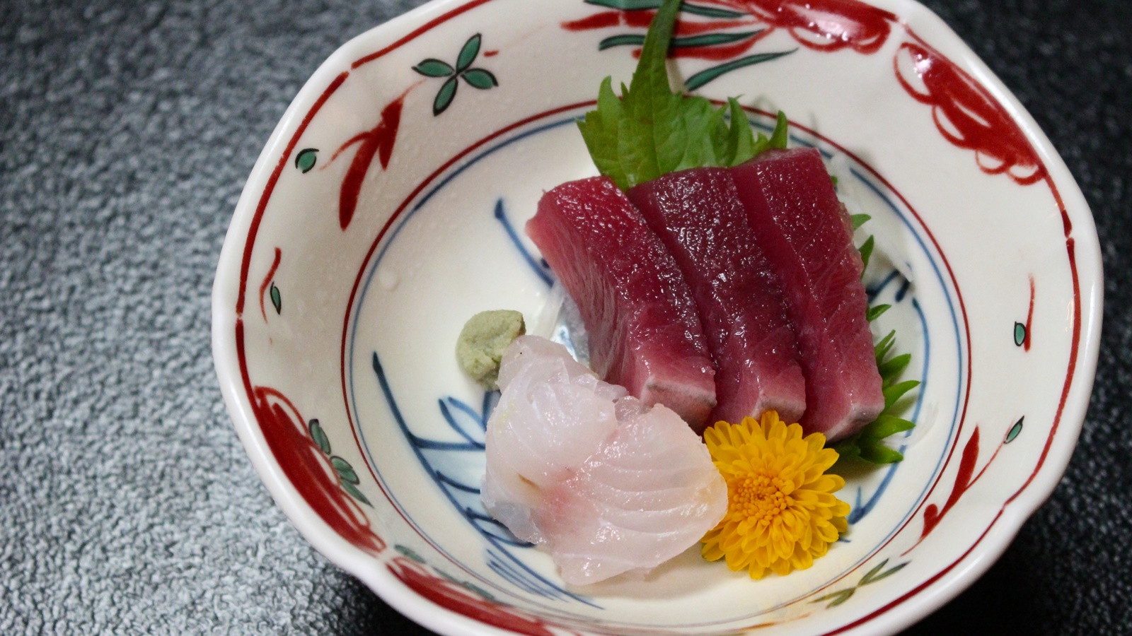 *ある日の夕食イメージ（刺身）