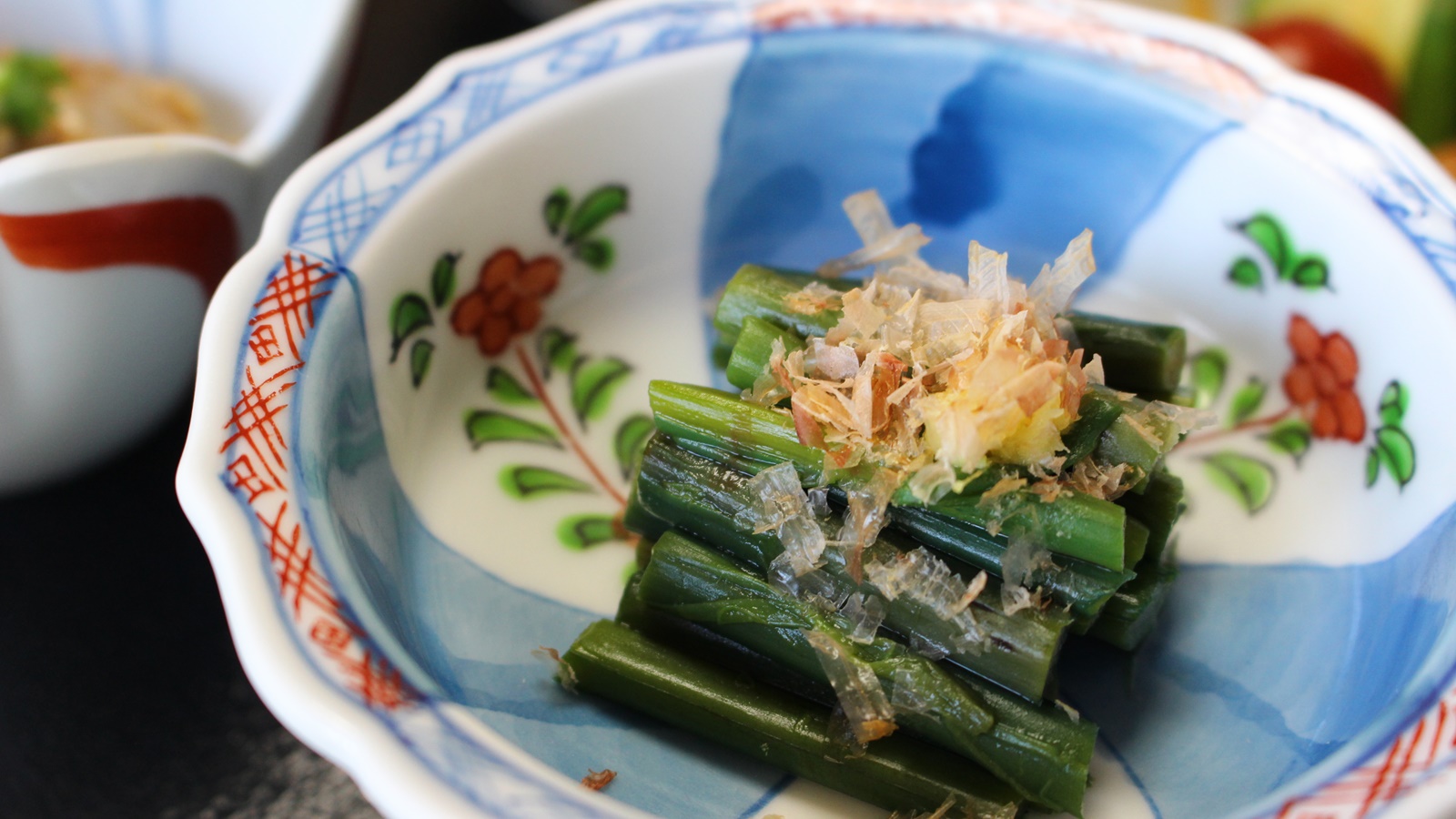 *ある日の朝食イメージ（おひたし）