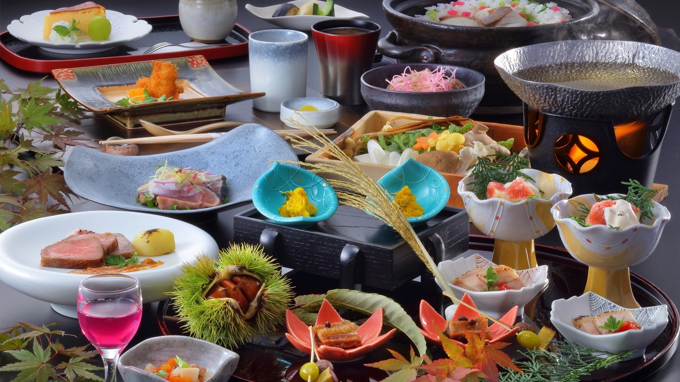 【当宿自慢の会席料理】旬月会席プラン