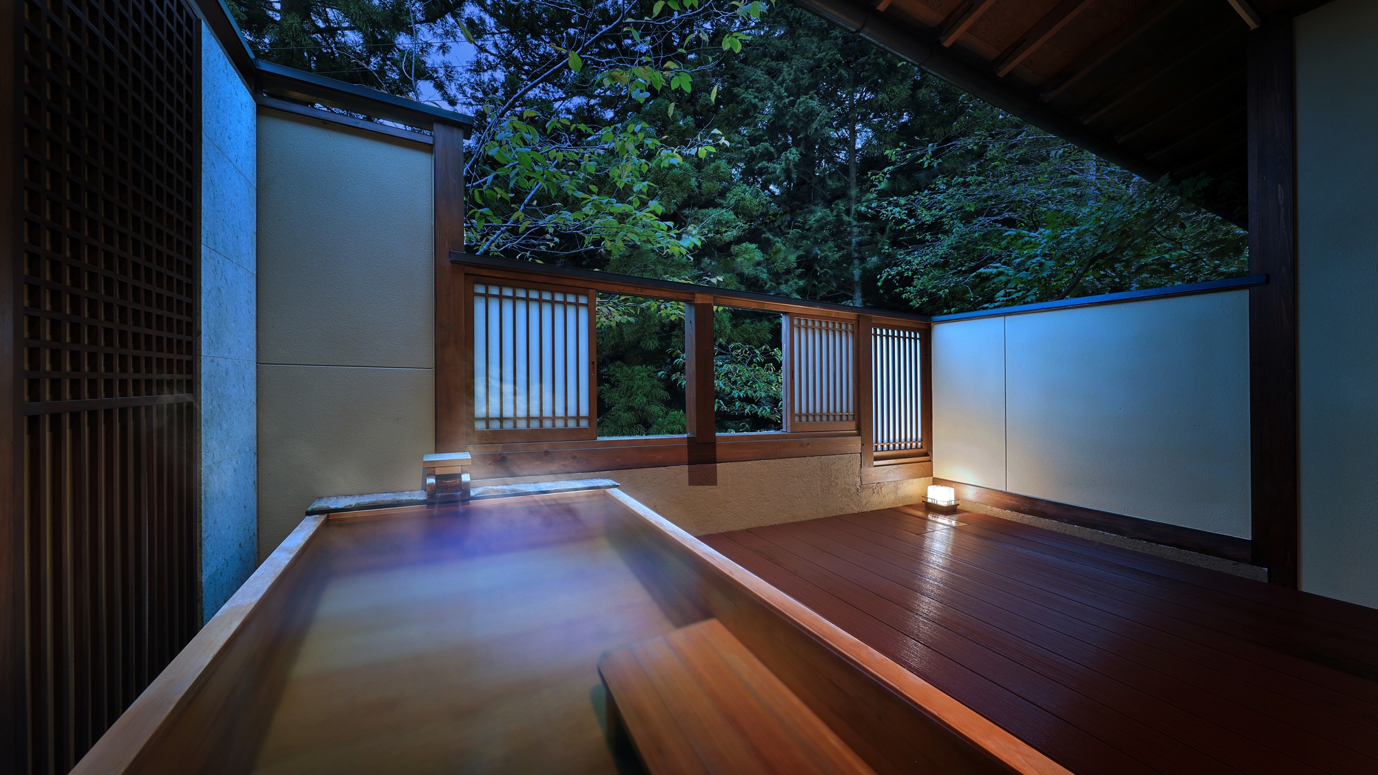 【富】檜露天風呂付和洋室（本館つるや）