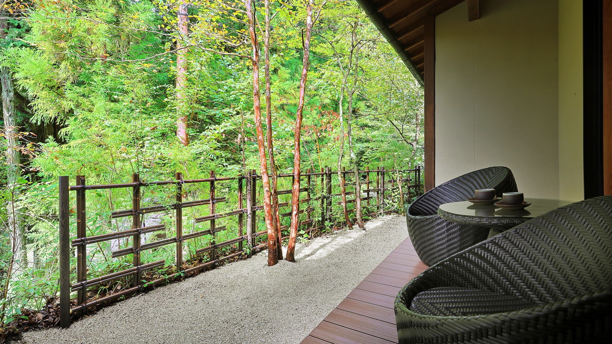 【富】檜露天風呂付和洋室（本館つるや）