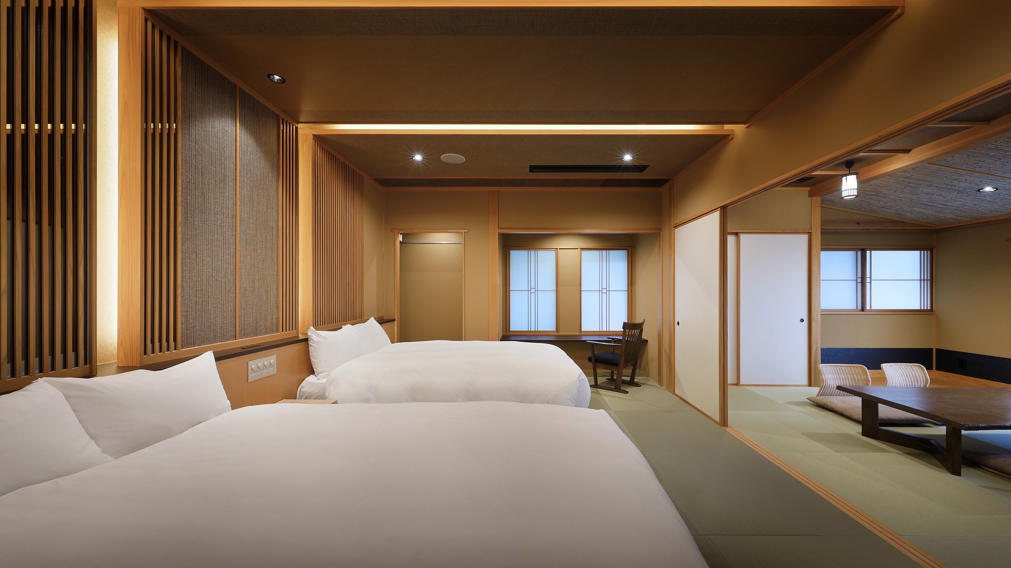 【鶴】露天風呂付和洋室（本館つるや）