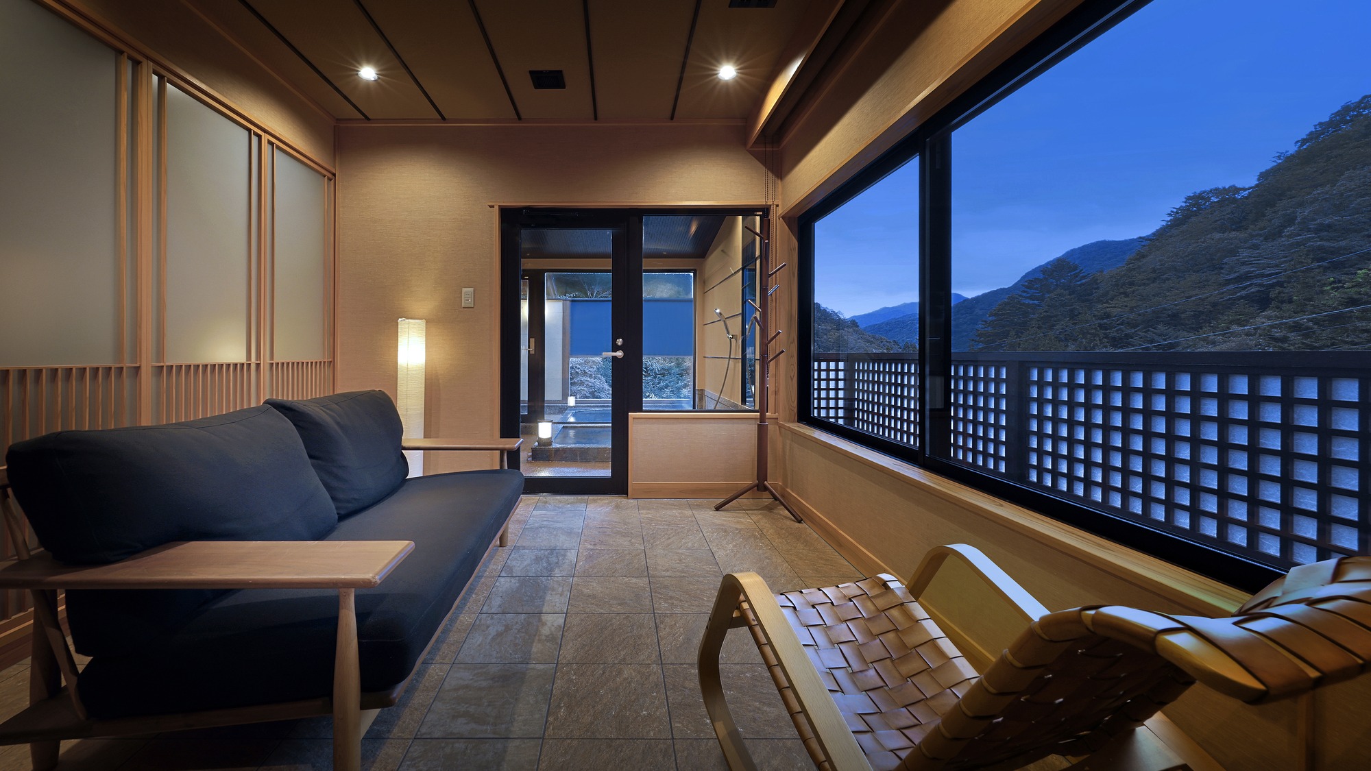 【鶴】露天風呂付和洋室（本館つるや）