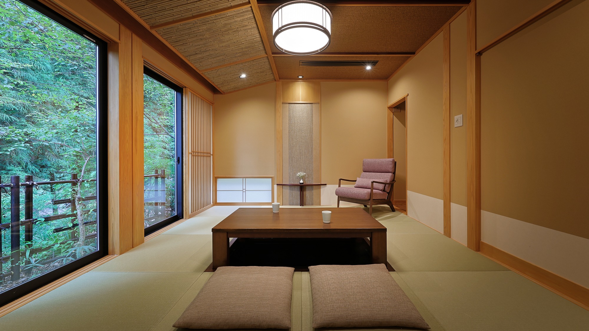 【富】檜露天風呂付和洋室（本館つるや）