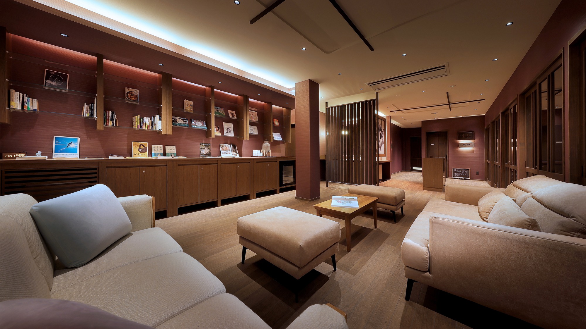 貸切風呂棟 ラウンジ