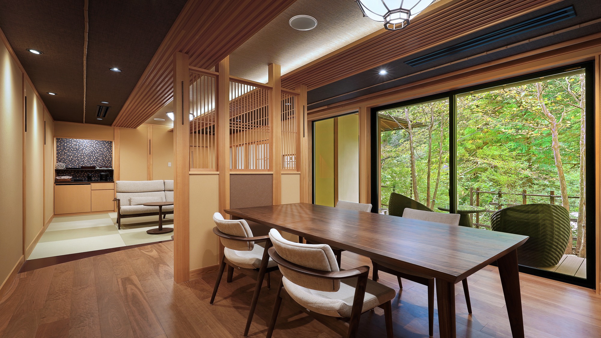 【富】檜露天風呂付和洋室（本館つるや）