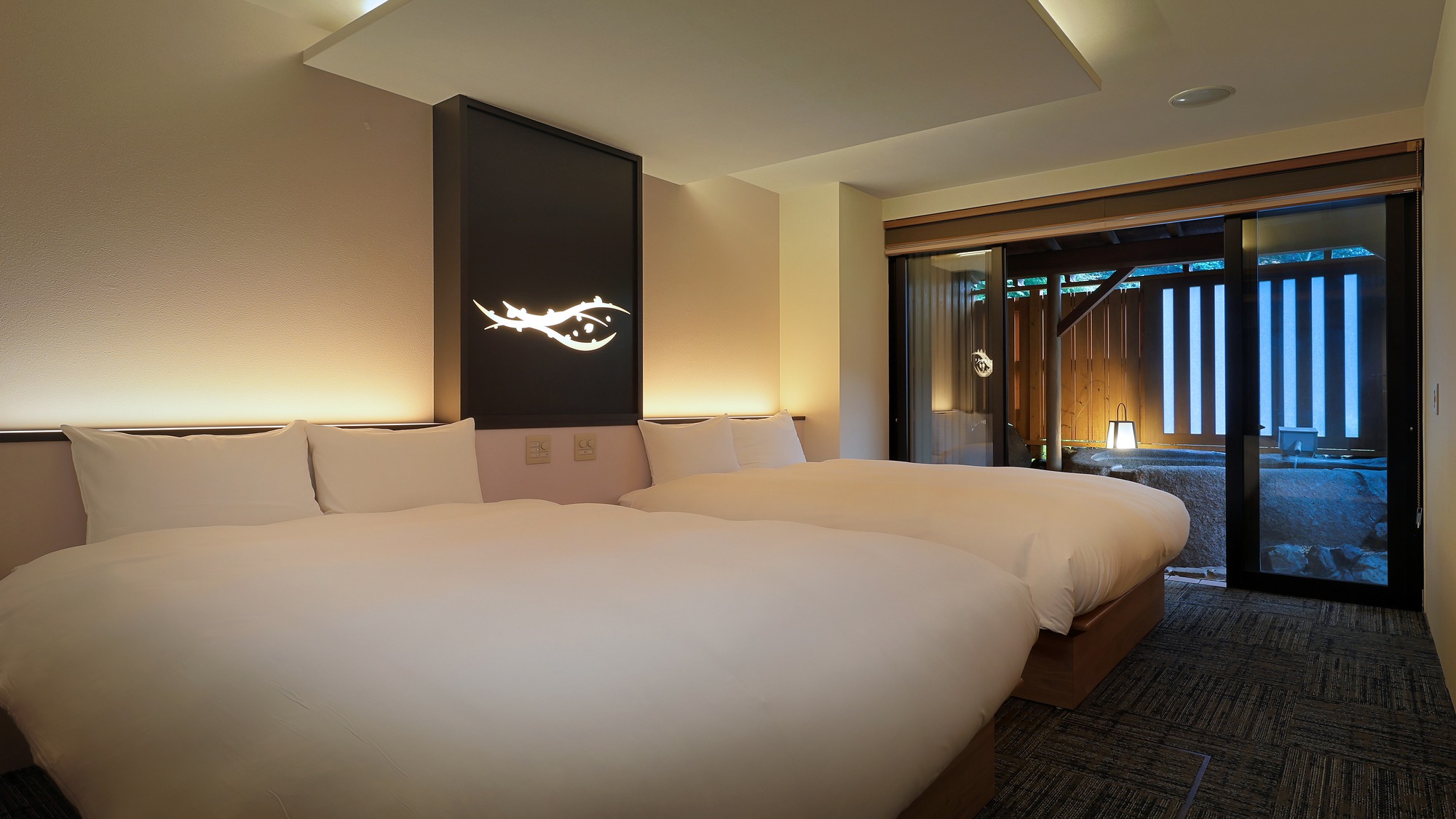 【桜】露天風呂付和洋室（本館つるや）