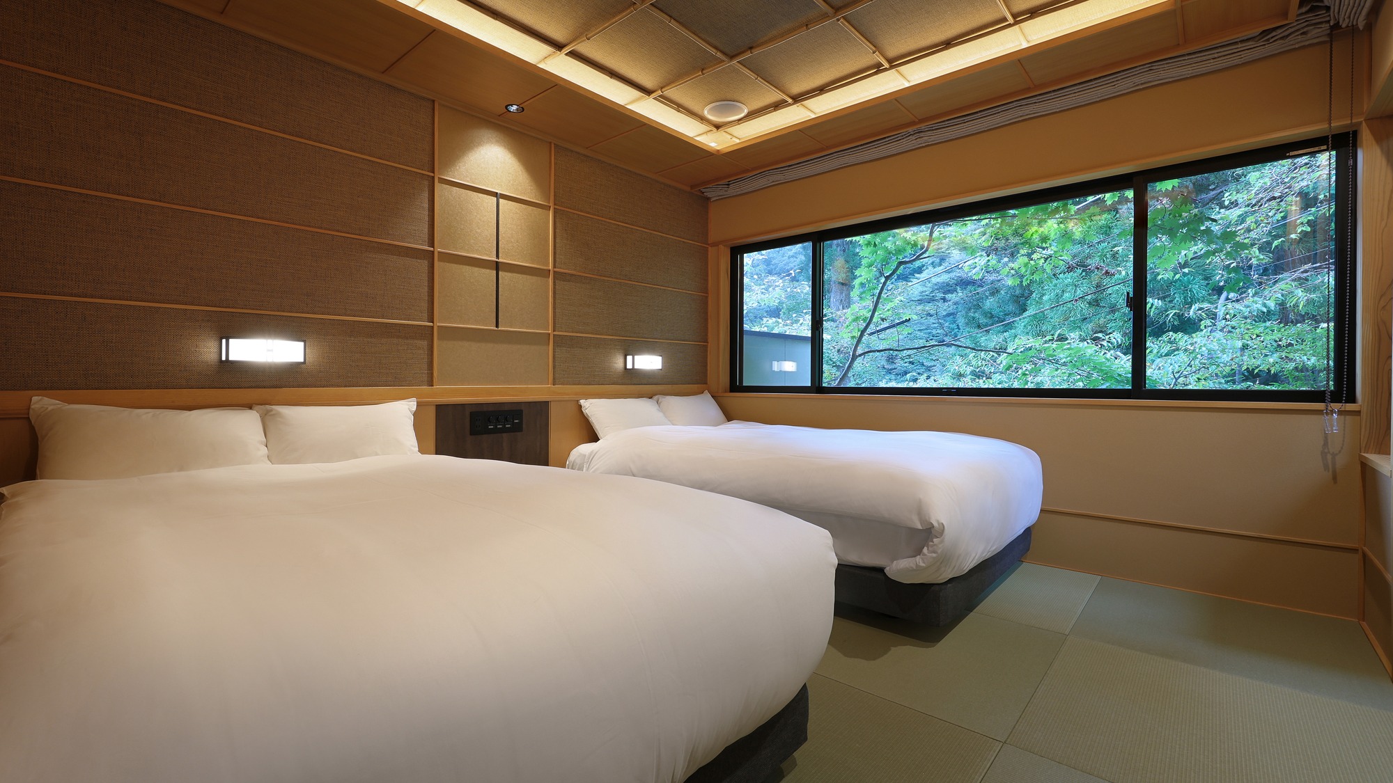 【富】檜露天風呂付和洋室（本館つるや）