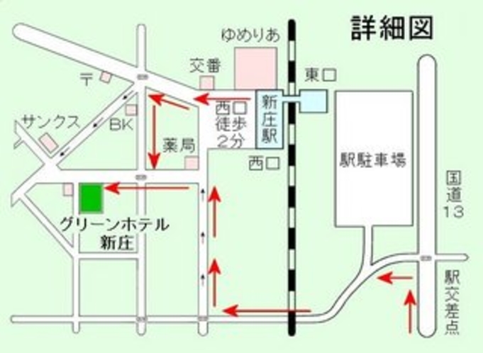 駅前地図