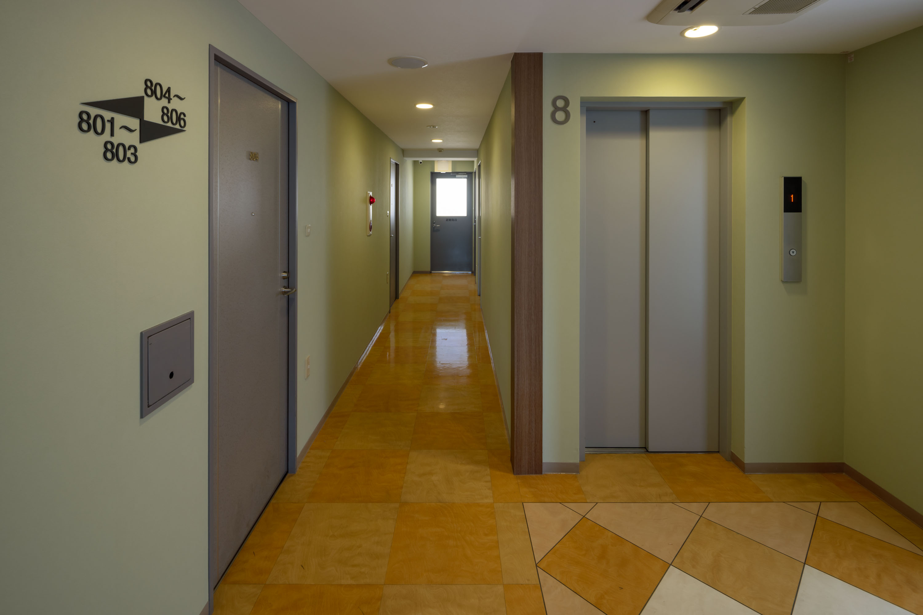 リニューアル　廊下