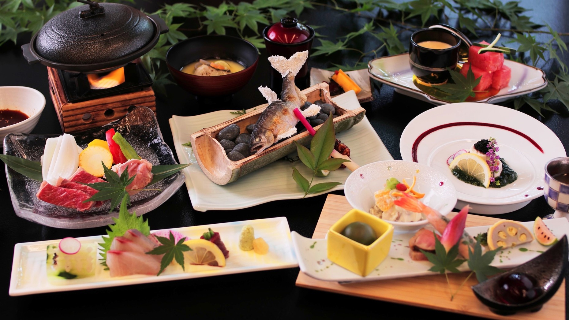 【朝食なし】美里会席 朝はチェックアウトまでゆっくり温泉三昧♪