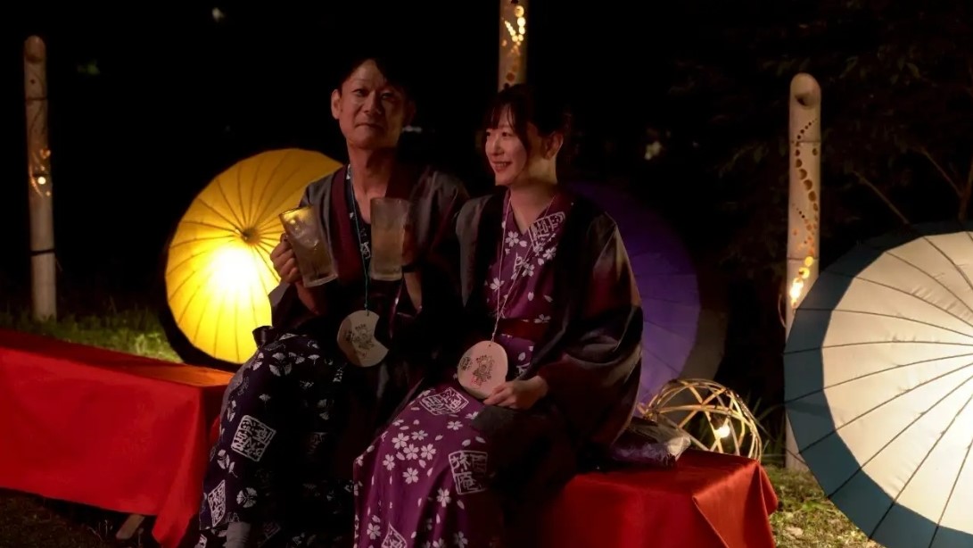 浴衣姿で温泉巡り