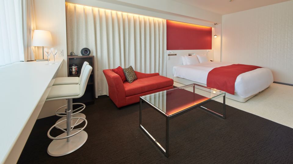 ≪クロスフロア≫ダブル35㎡/ヒップスタイル【デラックスダブル】ベッド幅200cm