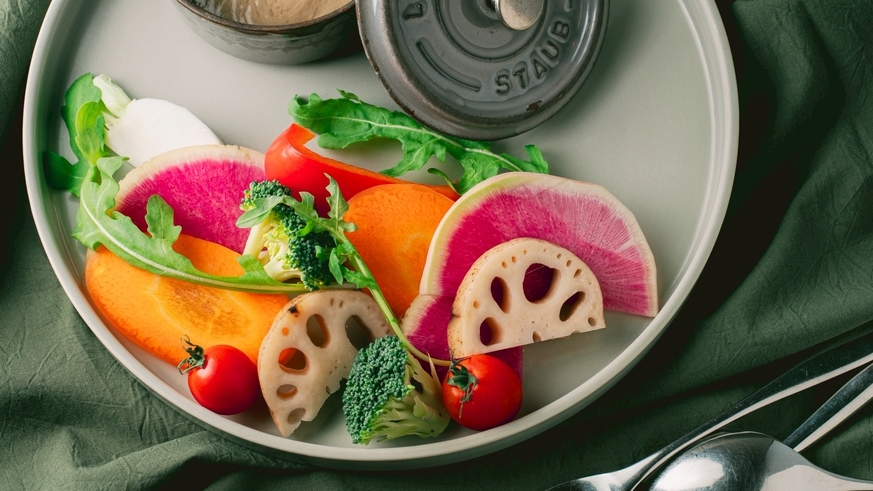 【グランピング施設利用プラン】2食付｜厳選された自然の素材を楽しむ！シェフ特製イタリアンコース