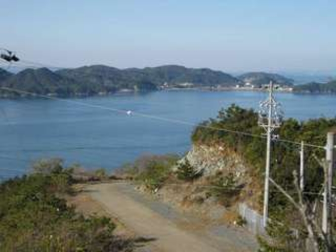 大山から見た景色です。