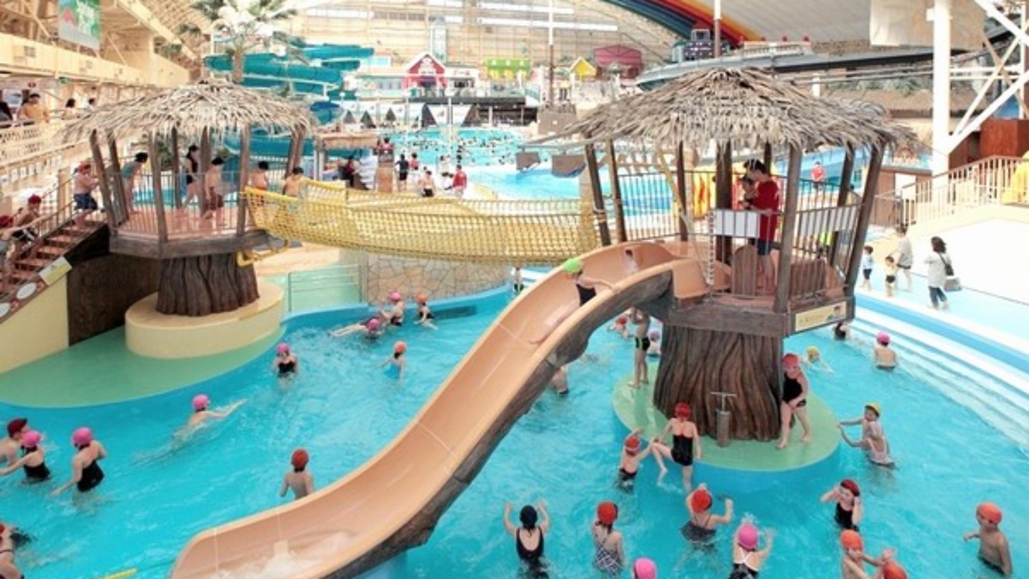 【ハワイアンズチケット1人1枚付・夕食は蟹ざんまい会席】3種のカニを食べ尽くす冬季限定プラン