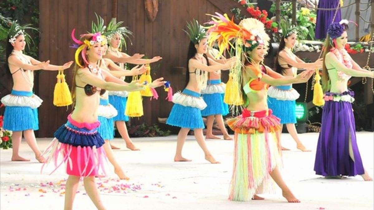 【ハワイアンズチケット1人2枚付・夕食は冬味覚会席】思いっきりハワイアンズを遊びつくす