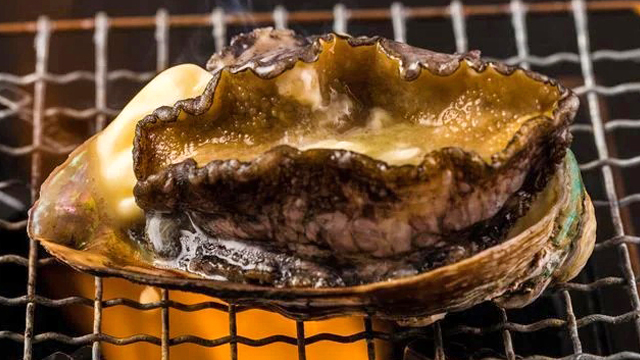 あわびの踊り焼き付きビュッフェプラン（2025.9/16〜11/30）