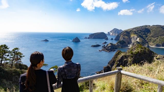 奥石廊崎の絶景