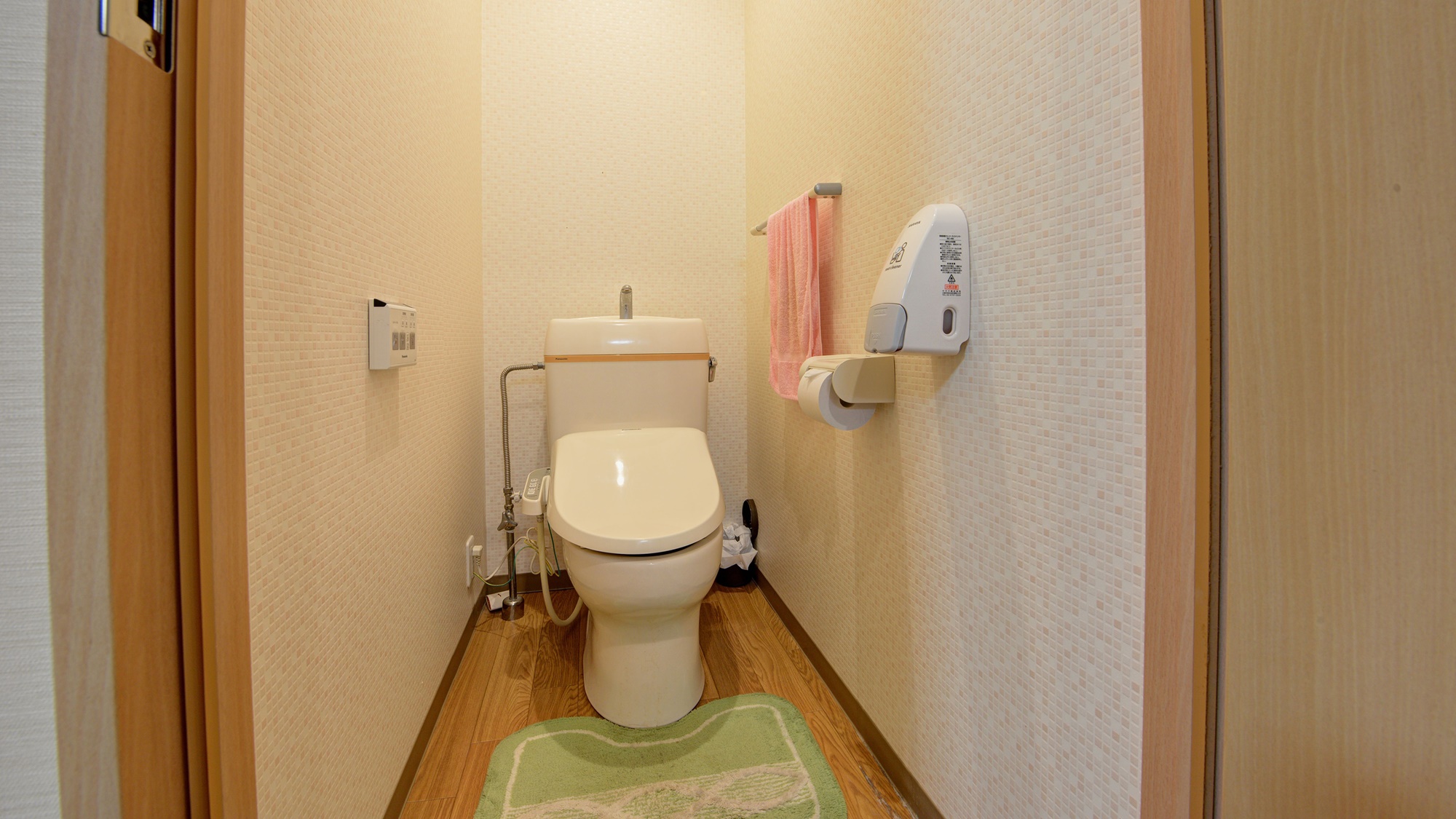 *【部屋】全客室トイレ付です。