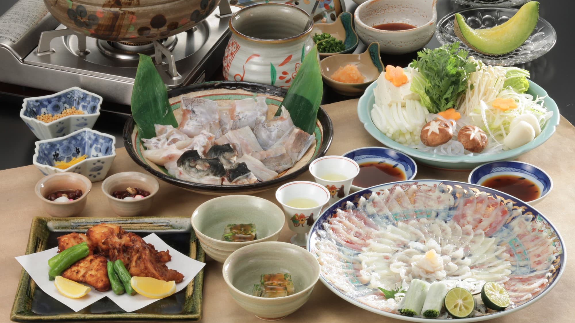 【本格とらふくコース】 冬の味覚　本場のふぐを堪能