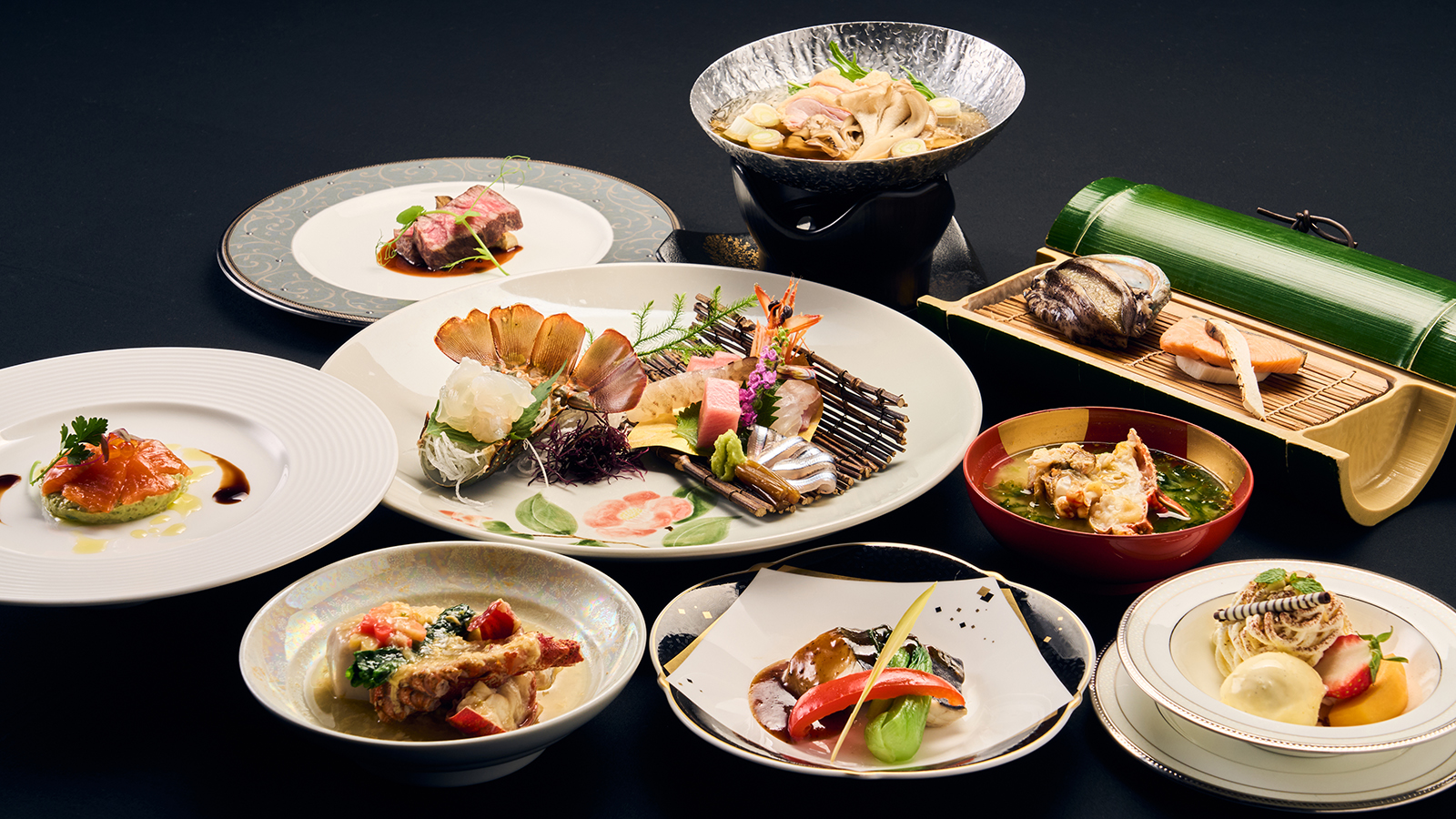 「本膳」コース　一例