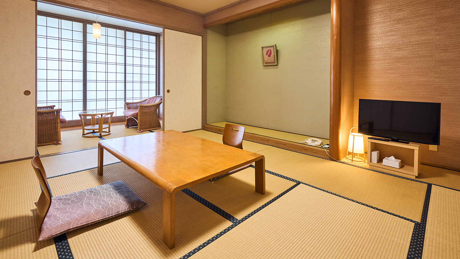 半露天風呂付き和室14畳