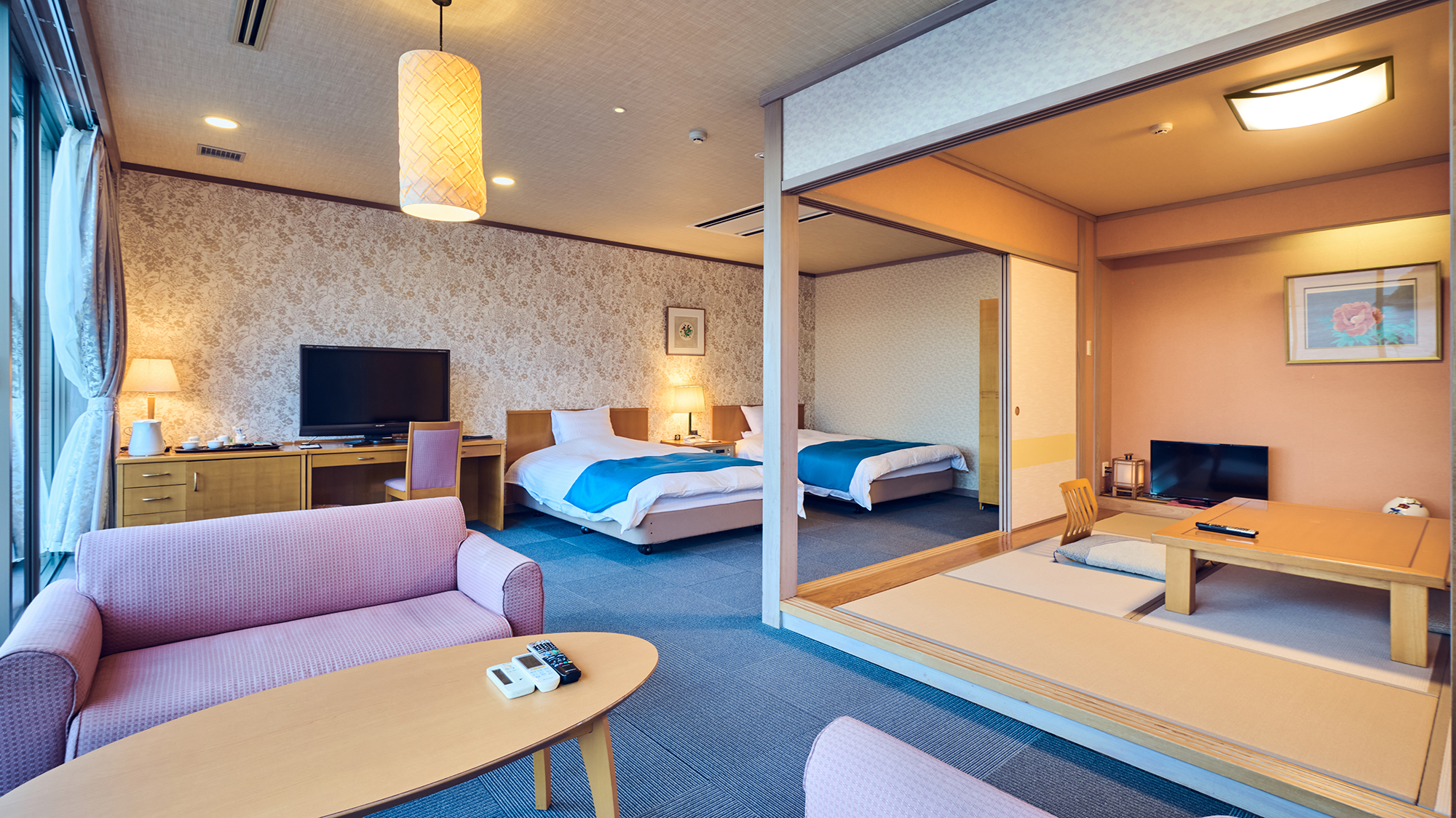 和洋室露天風呂