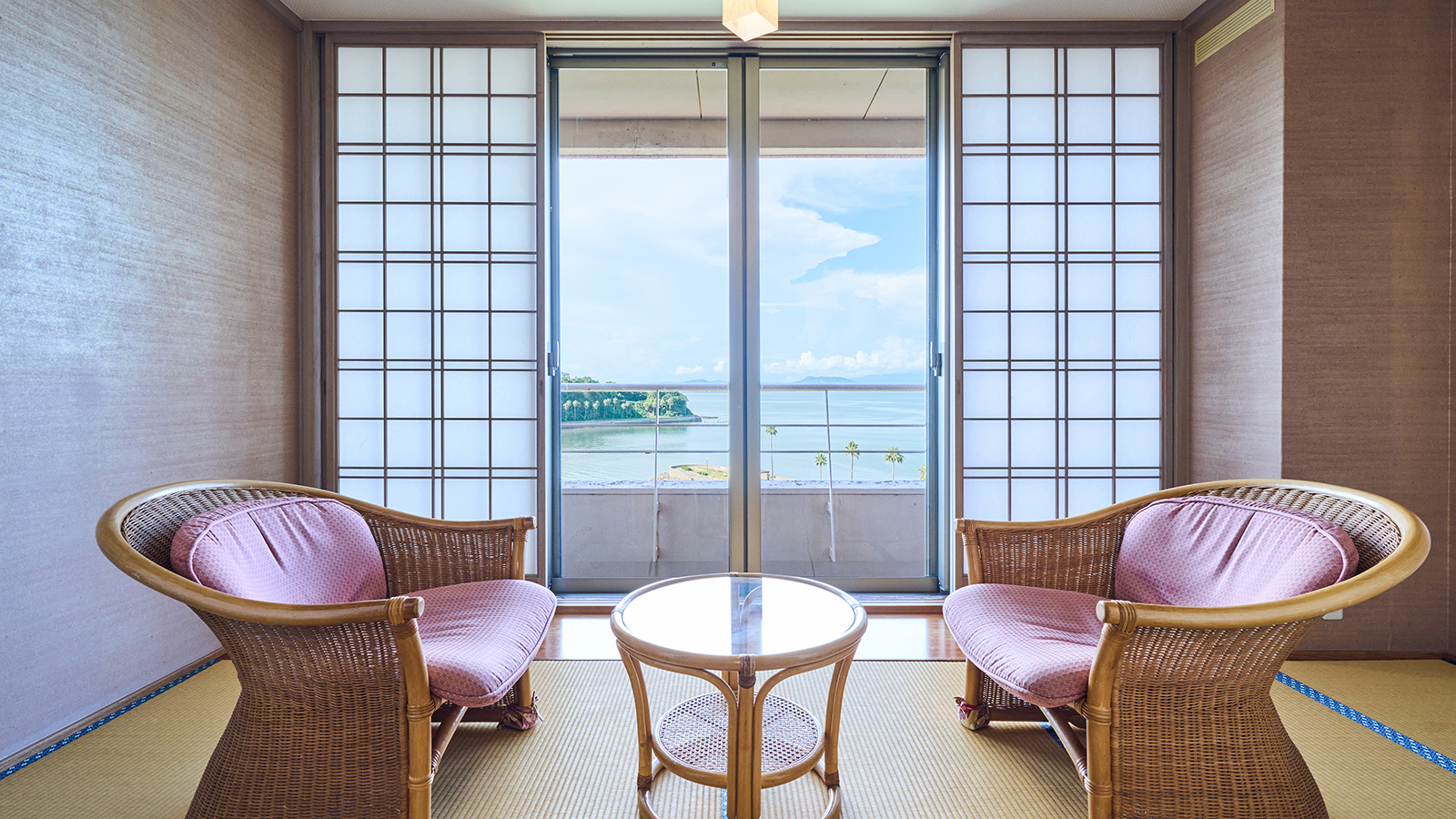 半露天風呂付き和室14畳