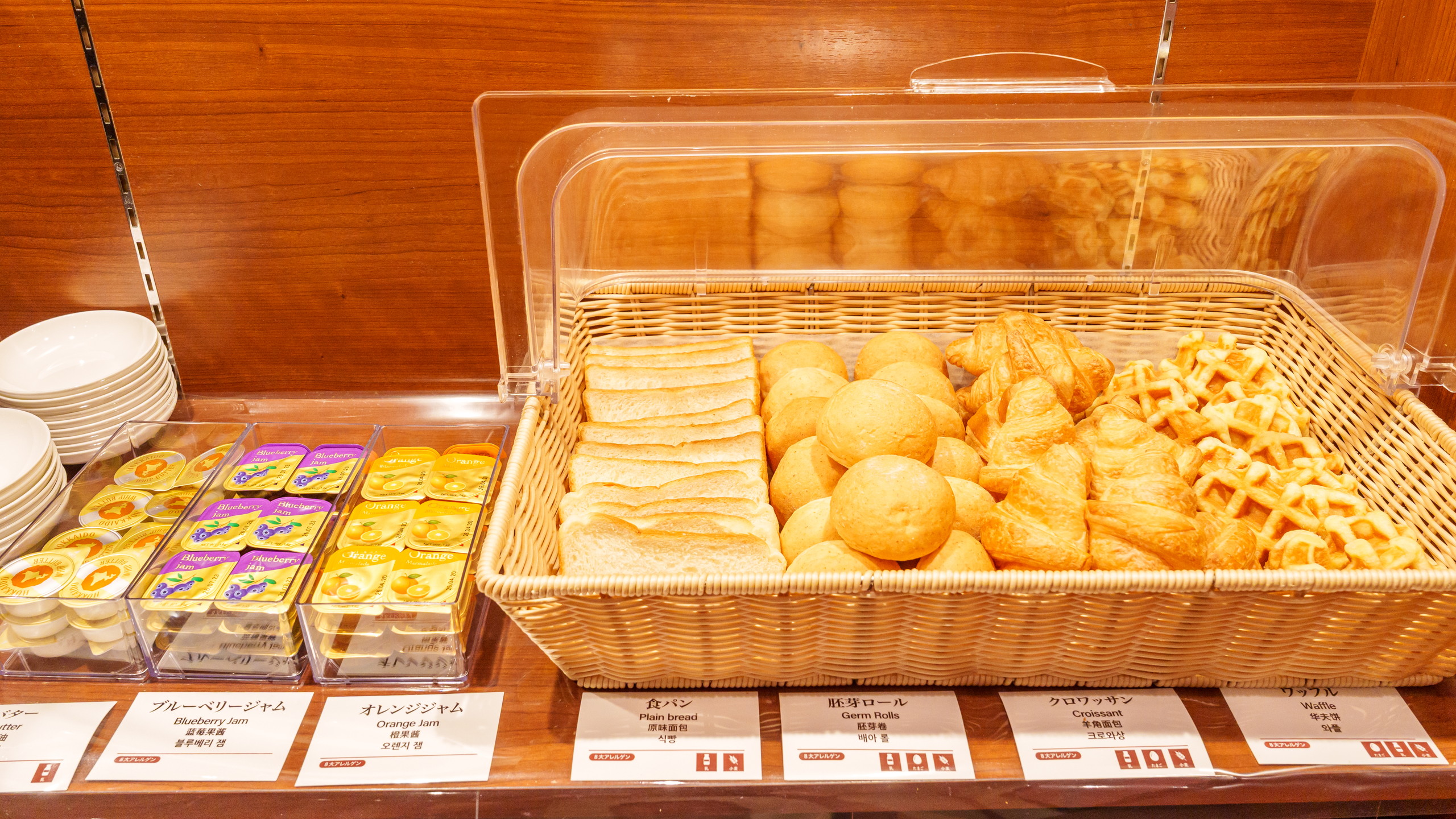 朝食バイキング・パン