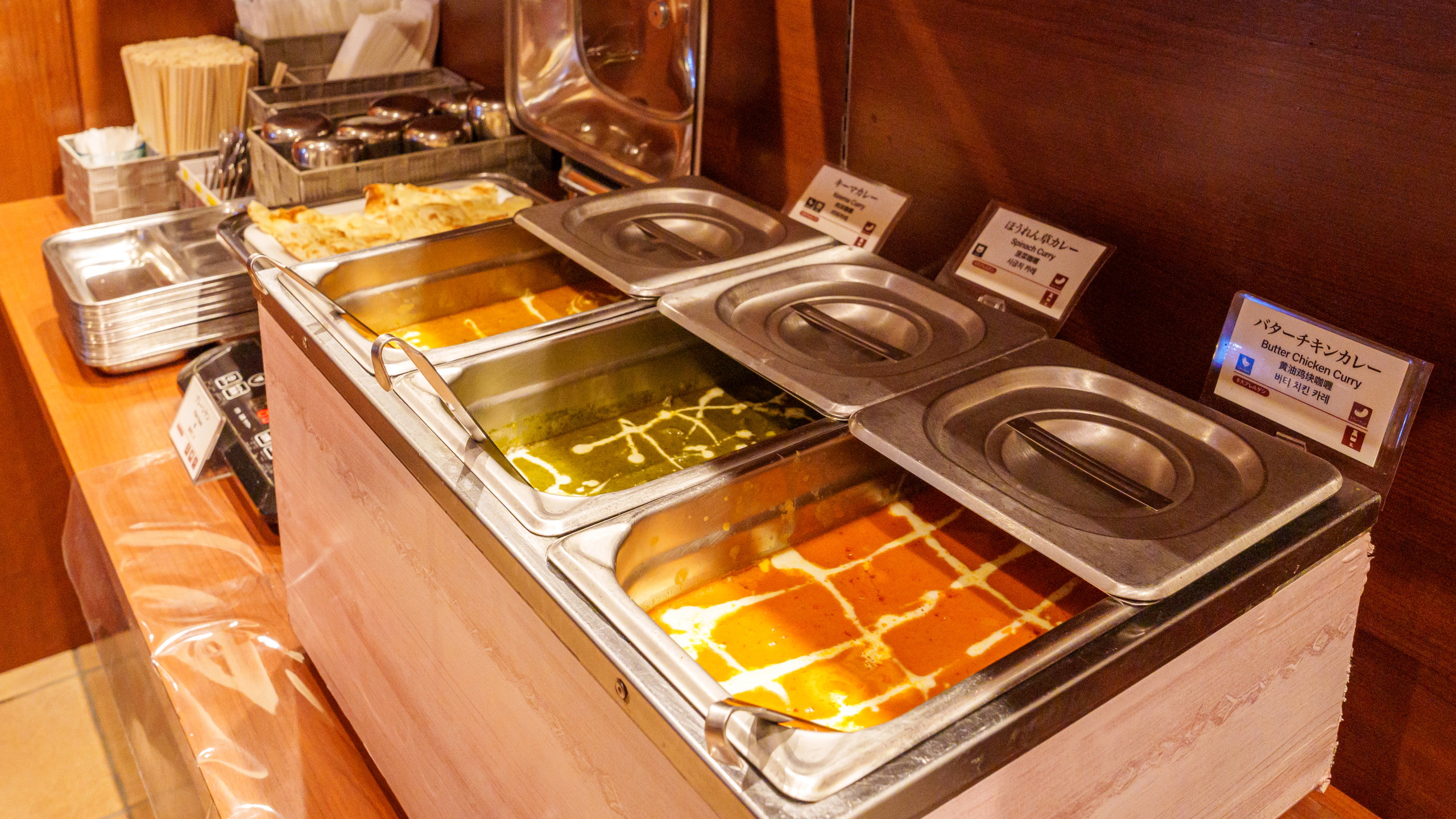 朝食バイキング・カレー