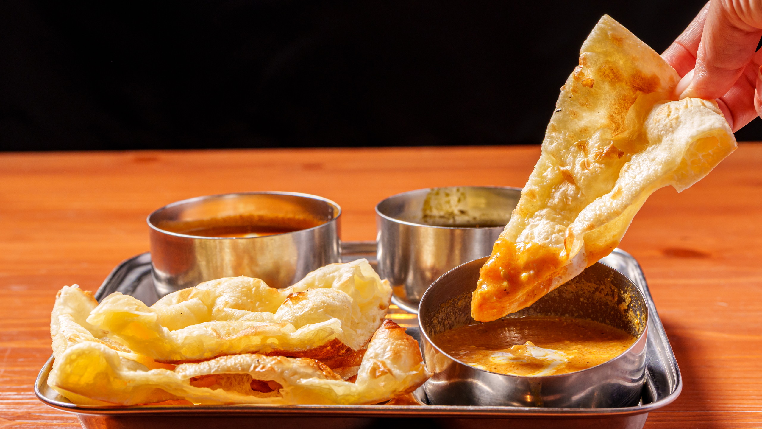 朝食盛り付け例・カレー