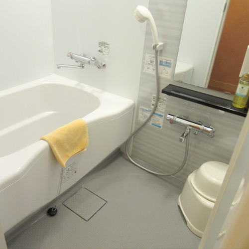 Guest room bath example