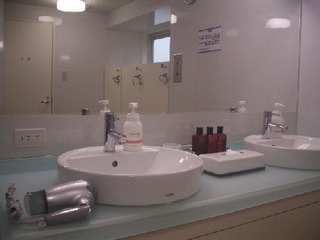 大浴場の洗面スペース