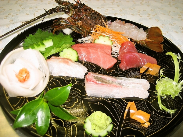 伊勢えび５種盛り