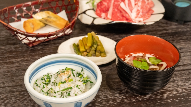 【夕食朝食付】地産食材の創作コース料理に舌鼓♪身体にやさしい和朝食 1泊2食付きプラン