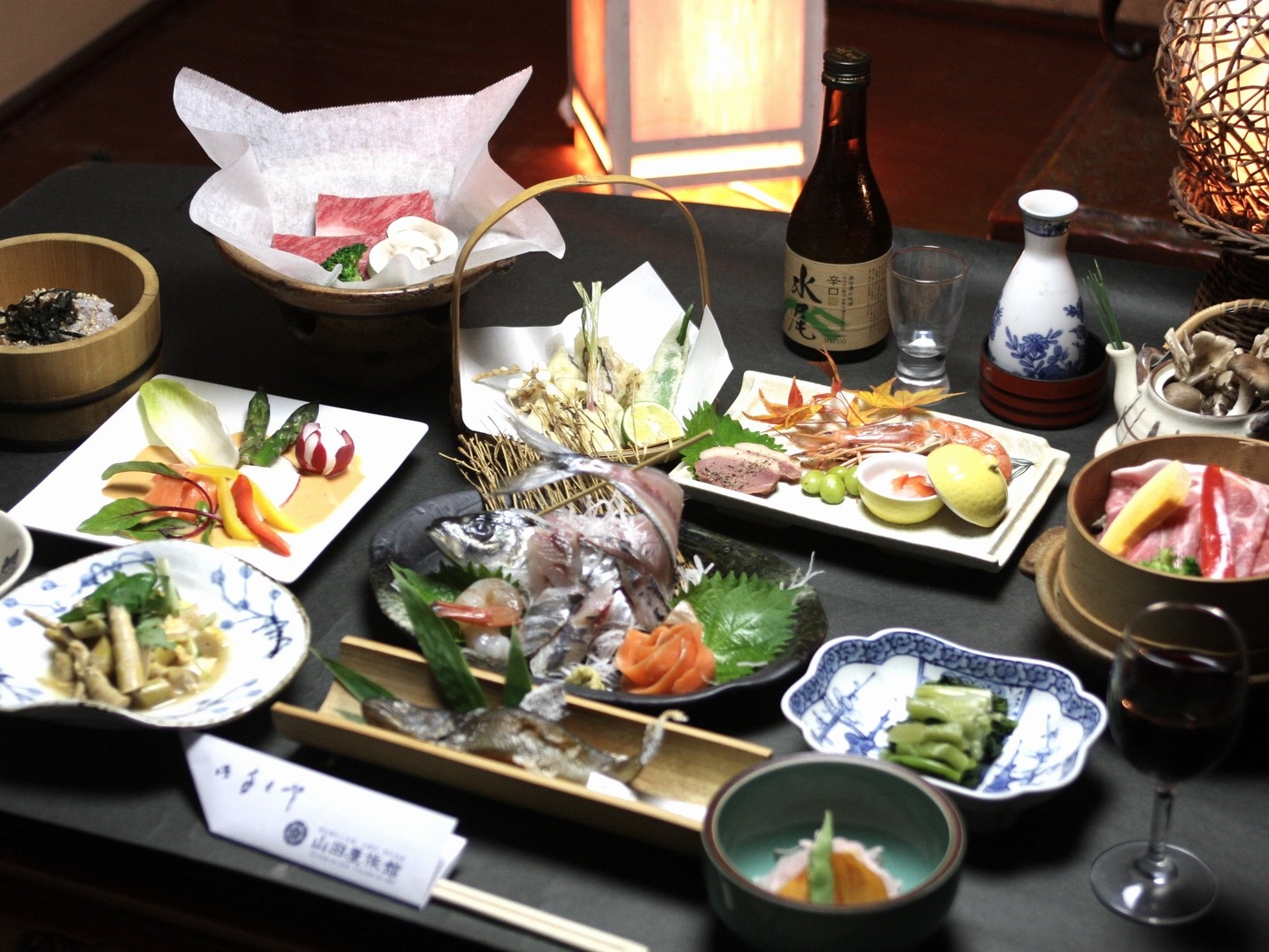 信州サーモン、旬のお刺身、馬刺しと源泉かけ流しの天然温泉を楽しむプラン【部屋食】　