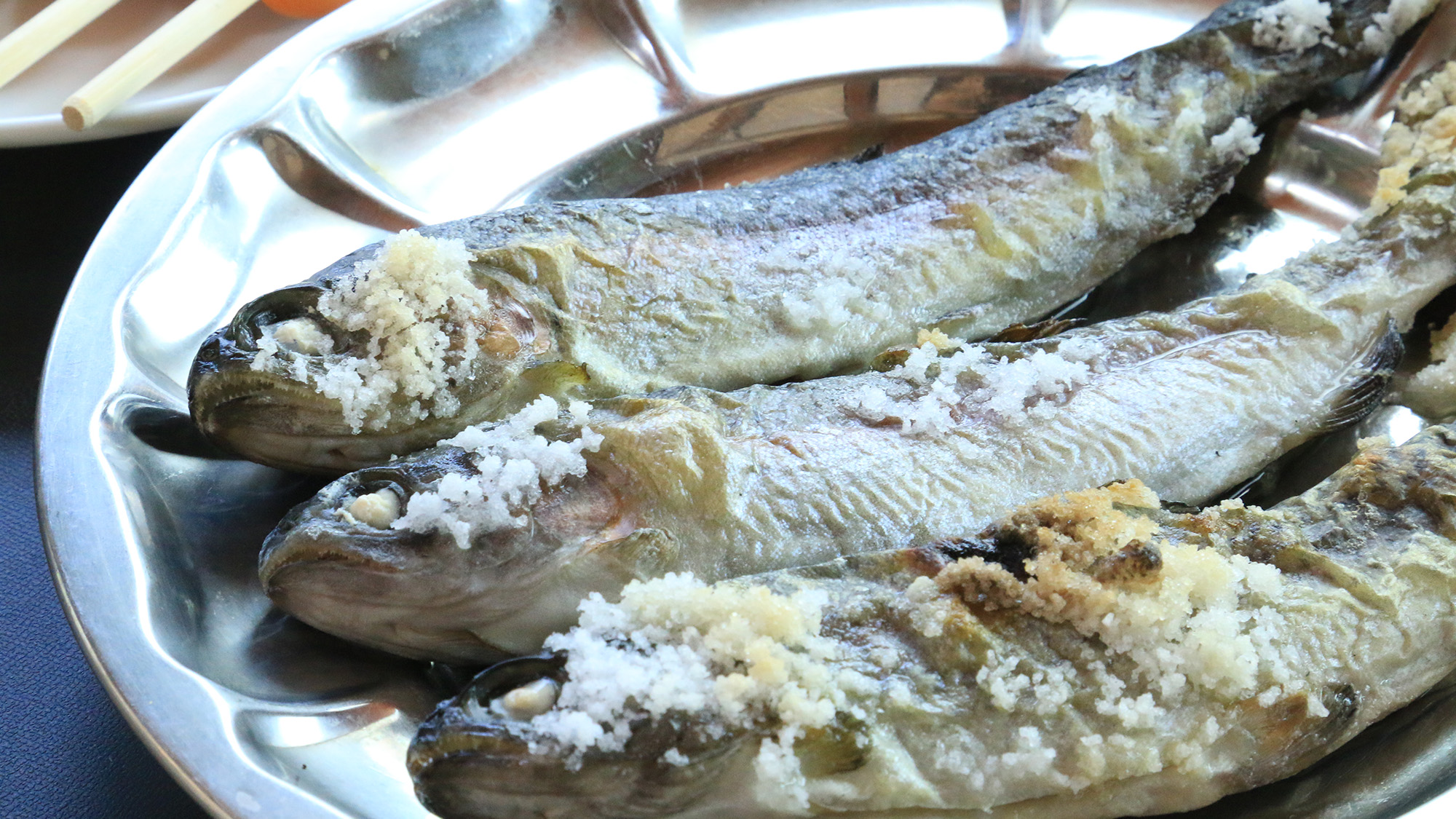 BBQ食材　新鮮な川魚で作る塩焼き♪