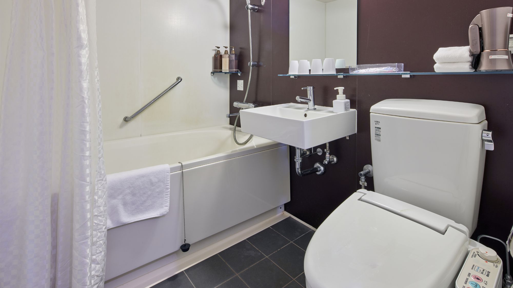 デラックスツイン　トイレ・バスルーム