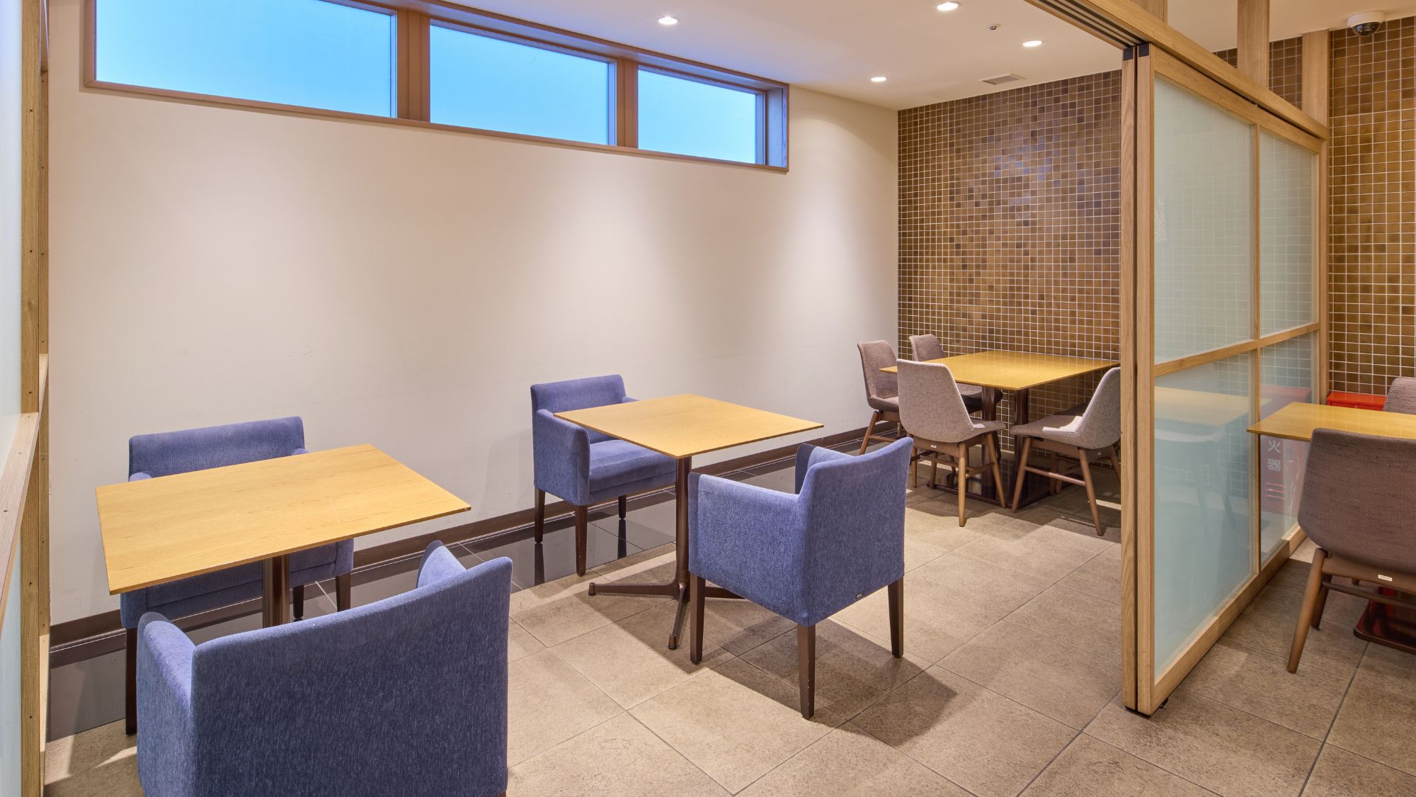 朝食ビュッフェ会場