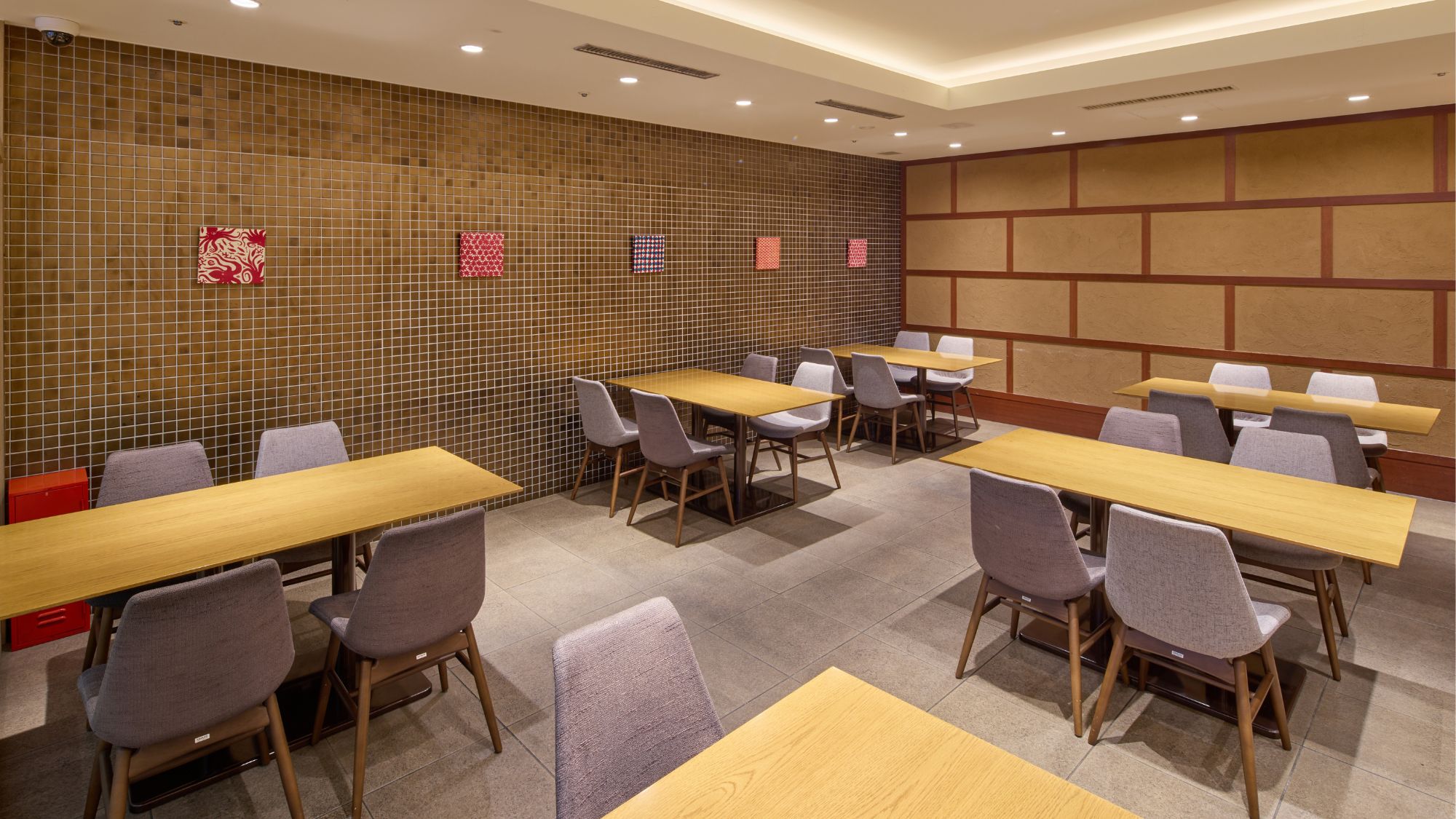 朝食ビュッフェ会場