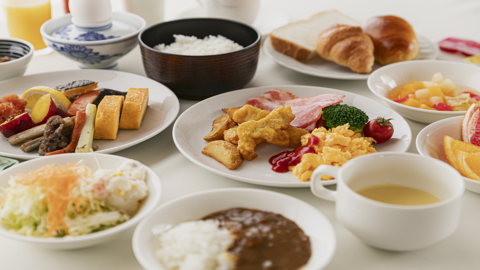 【朝食】和洋ブッフェ※料理はイメージです。