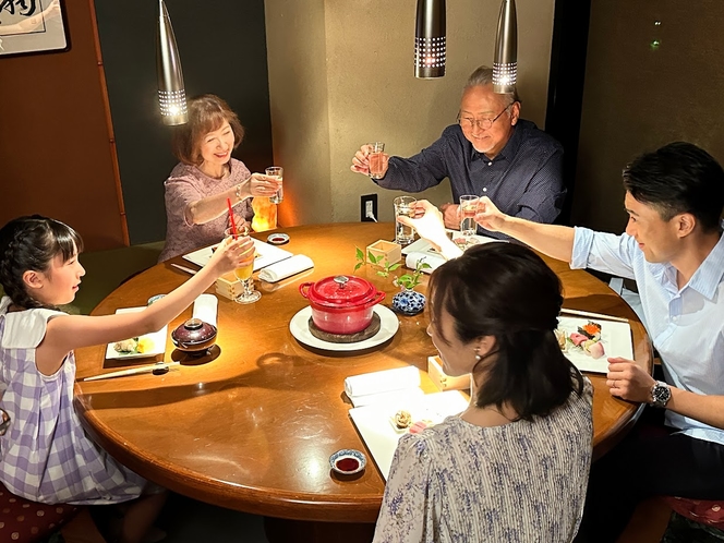 創作和食「あまの川」個室一例