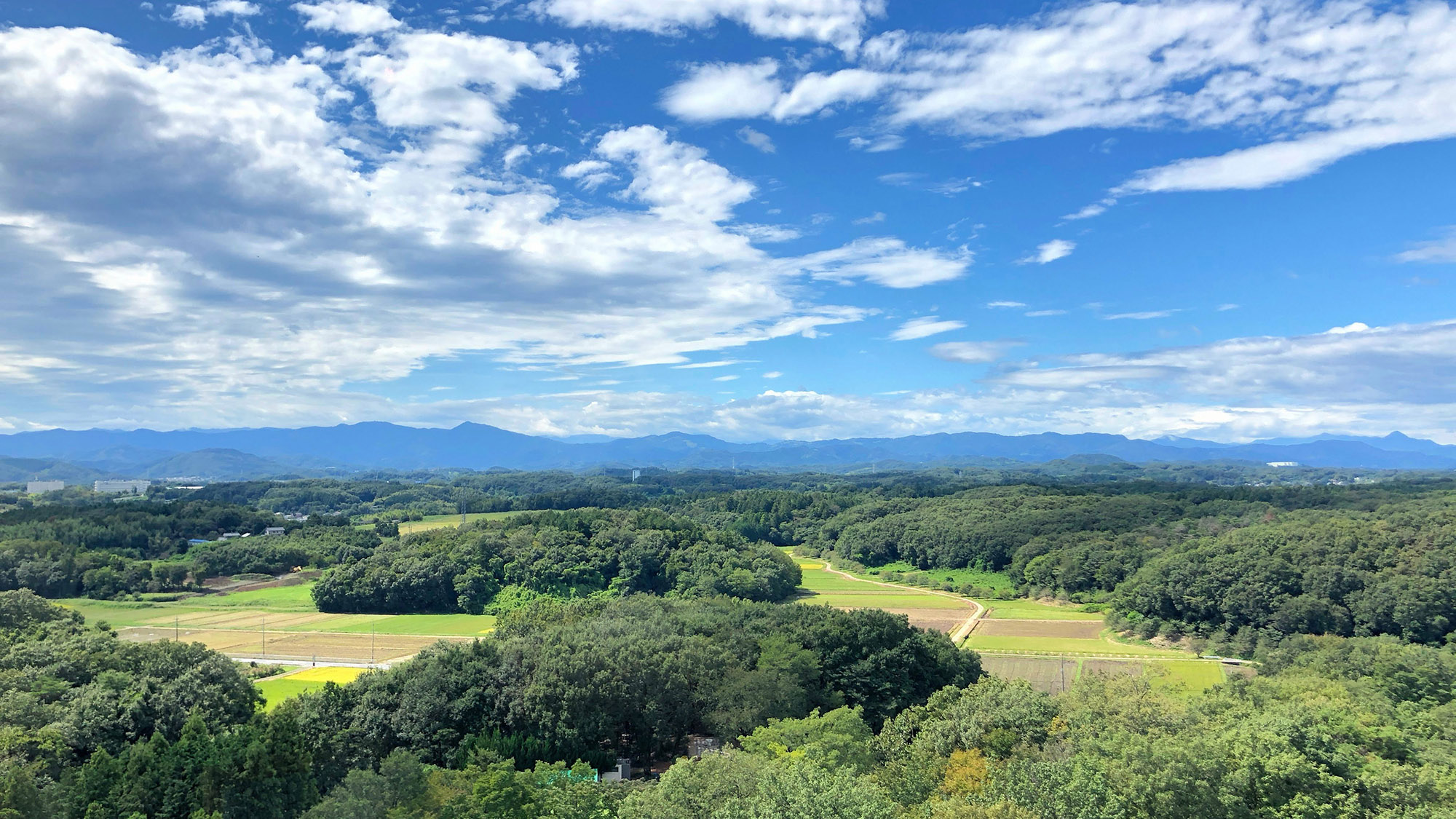 ホテルヘリテイジ 天空の湯からの景観