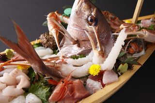 魚貝の船盛り（１）