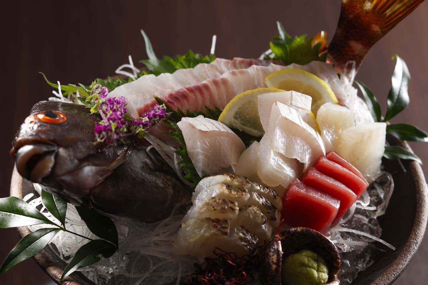 地魚の刺身盛合せ